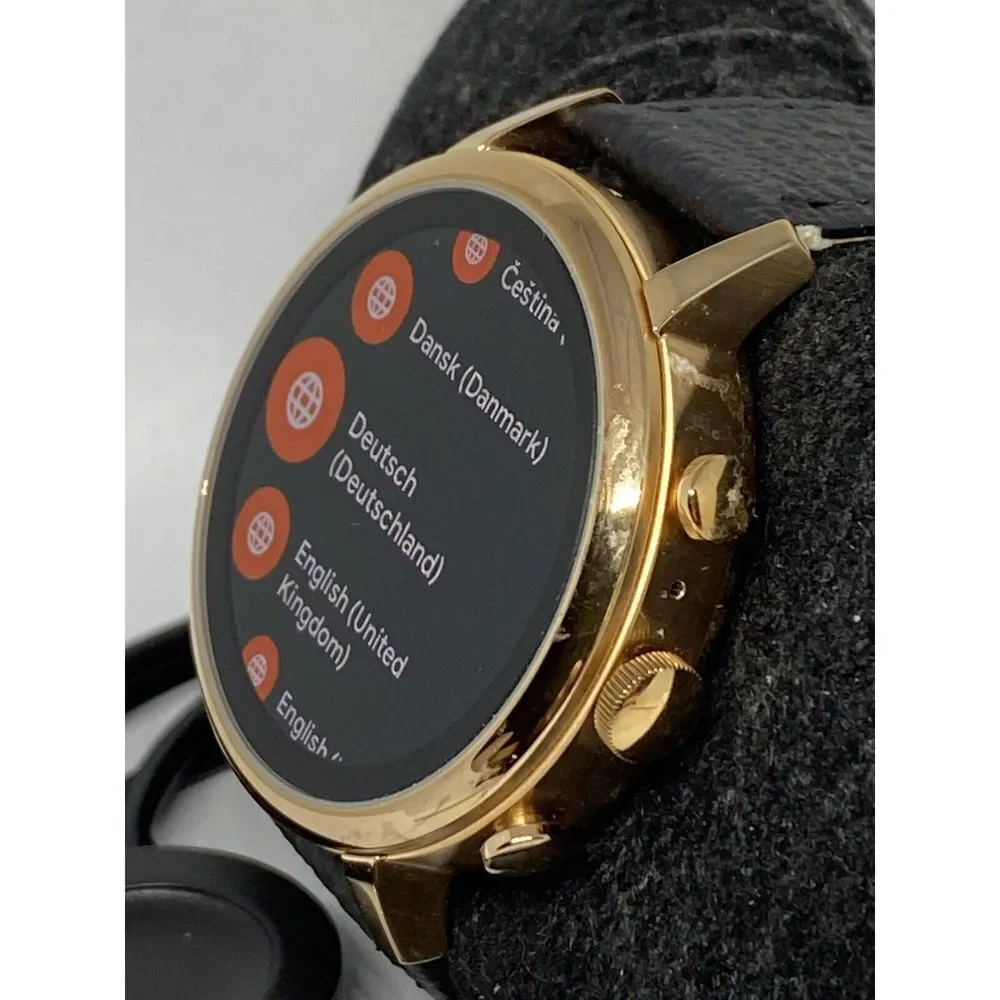 Fossil Gen 4 Authentic Digital Dial Smart Watch Custom Band FTW6018 LT279